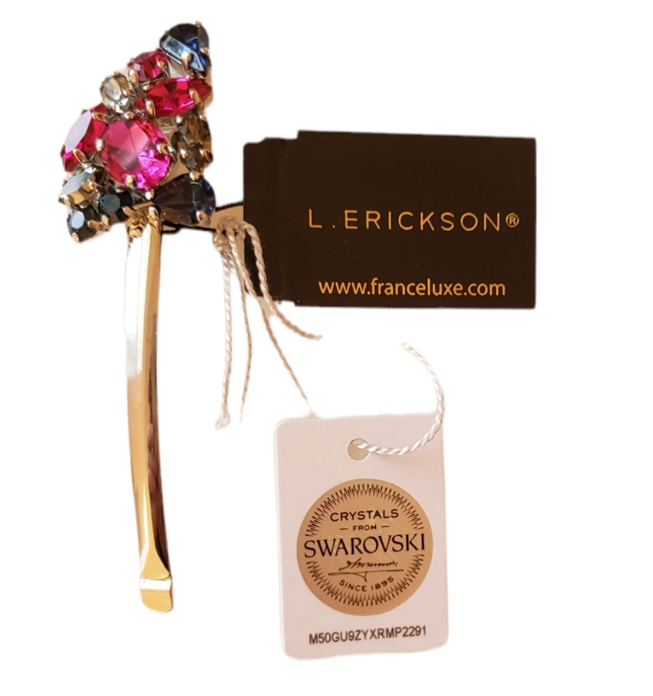 France Luxe  Erickson Crystal Hairpin